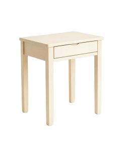 Birch Canyon Side Table - Ivory (synthetic illustration; no displayed measurements)
