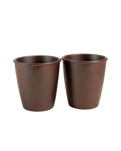Thruxton 2 - Piece 100 % Iron Statue Planter Set