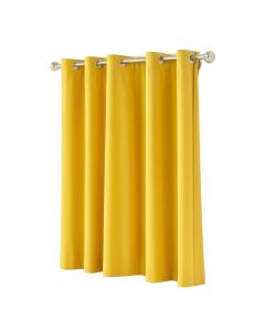 Aledo Solid Room Darkening Thermal Grommet Single Curtain Panel