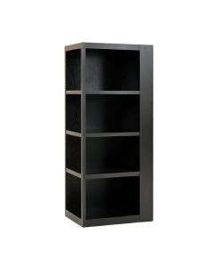 Reed Bridge Narrow Cubby Tower - Black