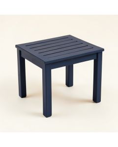 Flint Crest Compact Balcony Table - Navy (synthetic illustration; no displayed measurements)