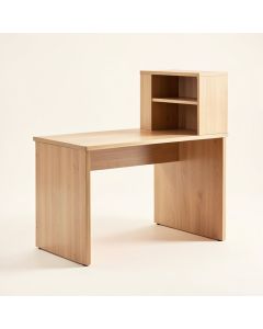 Exa Floating Desk With Hutch (synthetic illustration; no displayed measurements)
