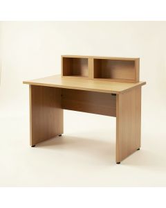 Rossville Floating Desk With Hutch (synthetic illustration; no displayed measurements)