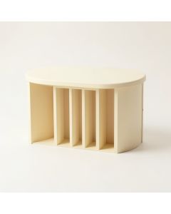 Cedar Canyon Shoe Storage Bench - Cream (synthetic illustration; no displayed measurements)