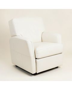 Peretsman Faux Leather Manual Recliner (synthetic illustration; no displayed measurements)