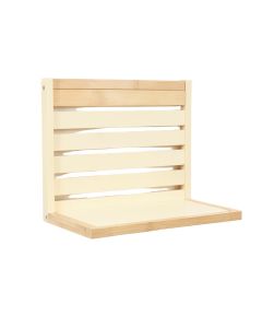 Briar Edge Wall-Mounted Entryway Organizer Shelf - Cream