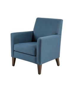 Arm Chair In Blue (synthetic illustration; no displayed measurements)