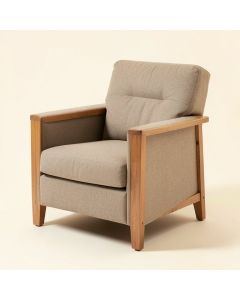 Dwon 32.7 '' Wide Polyester Armchair (synthetic illustration; no displayed measurements)