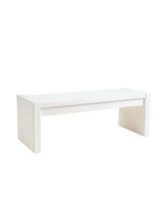 Olive Brook Indoor Bench - White (synthetic illustration; no displayed measurements)