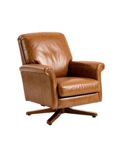Ethridge 44 '' Wide Top Grain Leather Club Chair
