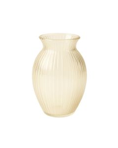 Wren Bend Empty Decorative Vase - Cream