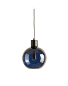 River Crossing Pendant Light Suspended From One Plain Cable - Navy