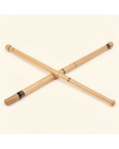 Short 48 '' 2 Piece Hardwood Canadian Maple Pool Cue - Billiard Stick Maple 18 - 19 Oz (synthetic illustration; no displayed measurements)