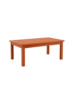 Sage Bend Coffee Table - Terracotta (synthetic illustration; no displayed measurements)