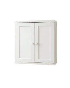 Flint Crossing Wall-Mounted Entry Cabinet - White