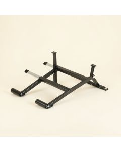 Arlmont & Co. 4 Bike Stand Rack With Storage – Metal Floor Bicycle – Great For Parking Road (synthetic illustration; no displayed measurements)