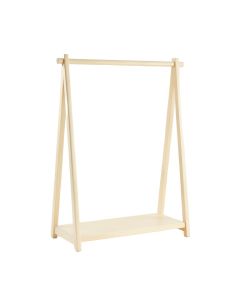 Ridge Crest Empty Garment Rack - Ivory (synthetic illustration; no displayed measurements)