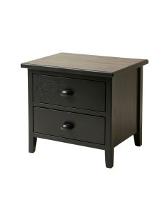 Hazel Bend Nightstand - Black