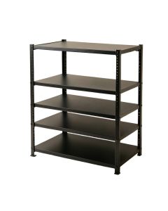 Maple Brook Desktop Shelving Unit - Black (synthetic illustration; no displayed measurements)
