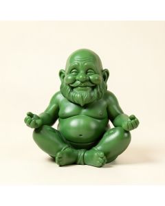 Gnamaste Meditating Gnome Statue (synthetic illustration; no displayed measurements)