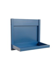 Hill Bluff Empty Wall-Mounted Tool Organizer Panel - Blue (synthetic illustration; no displayed measurements)