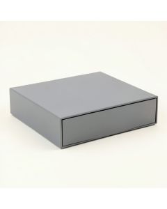 Maple Brook Desktop Monitor Riser - Gray (synthetic illustration; no displayed measurements)