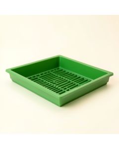 Cliff Canyon Empty Under-Desk Cable Tray - Green (synthetic illustration; no displayed measurements)