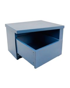 Ash Dale Under-Desk Drawer Unit - Blue