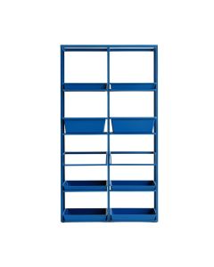 Vale Bluff Empty Vertical Garden Frame - Blue