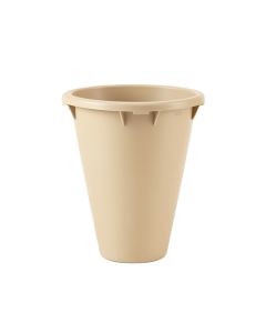 Lake Bend Empty Railing Planter With Integral Brackets - Beige (synthetic illustration; no displayed measurements)