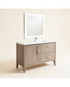 Adriano 18 '' Single Bathroom Vanity Set (synthetic illustration; no displayed measurements)