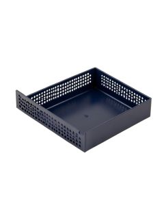 Bay Falls Empty Under-Desk Cable Tray - Navy (synthetic illustration; no displayed measurements)