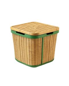 Laurel Brook Laundry Hamper - Green