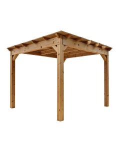 Cedar New Dawn 14 Ft. W X 3 Ft. D Solid Wood Pergola