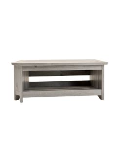 Elm Brook Shoe Storage Bench - Gray
