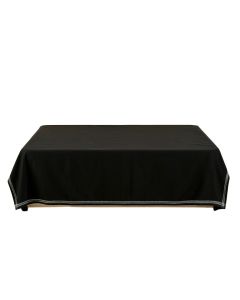 Pine Crest Flat Bed Sheet - Black