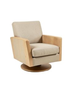 Bodily 58 '' Wide Swivel Armchair (synthetic illustration; no displayed measurements)