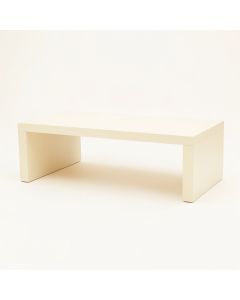 Hill Dell Desktop Monitor Riser - Cream (synthetic illustration; no displayed measurements)