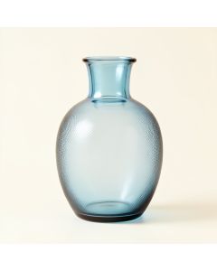 Slate Bend Empty Decorative Vase - Blue (synthetic illustration; no displayed measurements)