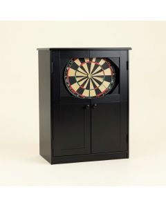 Dart Board Cabinet In Midnight (synthetic illustration; no displayed measurements)