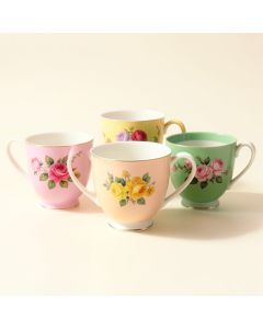 Old Country Roses Tea Set (synthetic illustration; no displayed measurements)