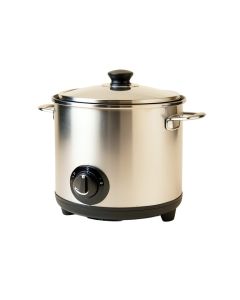 Elite By Maxi-Matic 8.5-Qt . Platinum Stainless Steel Slow Cooker