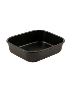 Heath Edge Empty Under-Desk Cable Tray - Black (synthetic illustration; no displayed measurements)