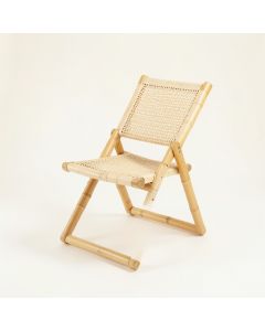 Dawn Dale Folding Outdoor Chair - Ivory (synthetic illustration; no displayed measurements)