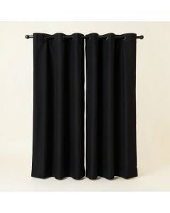 Wayfair Basics® Solid Max Blackout Thermal Grommet Single Curtains Panel (synthetic illustration; no displayed measurements)