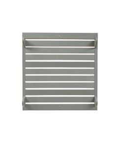 Ash Bluff Empty Wall-Mounted Tool Organizer Panel - Gray