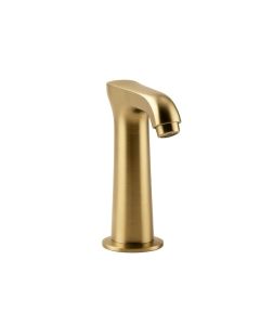 Single Hole Bathroom Vessel Faucet With Waterfall Glass Head