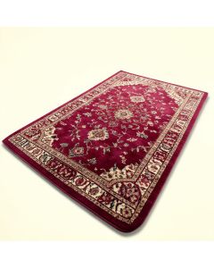 Aster Oriental Tufted Wool Magenta Area Rug (synthetic illustration; no displayed measurements)