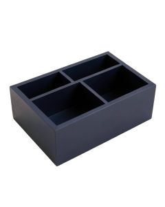 Hazel Bluff Empty Pantry Drawer Organizer Insert - Navy