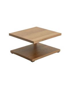 Monobloc Floor Shelf Coffee Table (synthetic illustration; no displayed measurements)